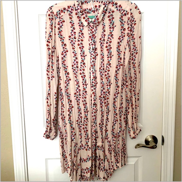 Free People - button up Large Sized Dress - Picture 3 of 3
